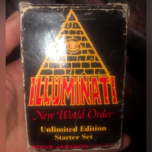 Illuminati New Word Order 1995 Unlimited Edition Starter Set Deck of Cards - Picture 1 of 5